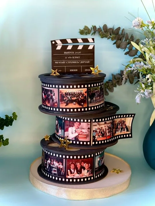 [anastasiya_bakery] Видеоурок «Торт фотолента» (Анастасия Политыкина)