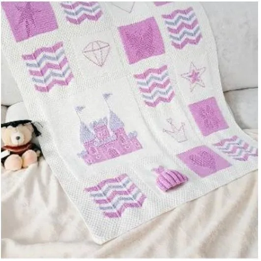 Плед Принцессы (marine_knits)
