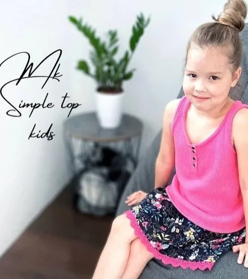 Simple top детский + взрослый (mihaylova_alena)