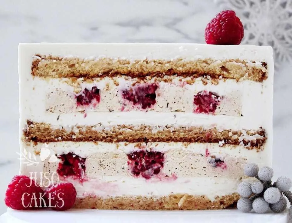 Торт Снежная королева. Рецепт и Техника (Juso Cakes)