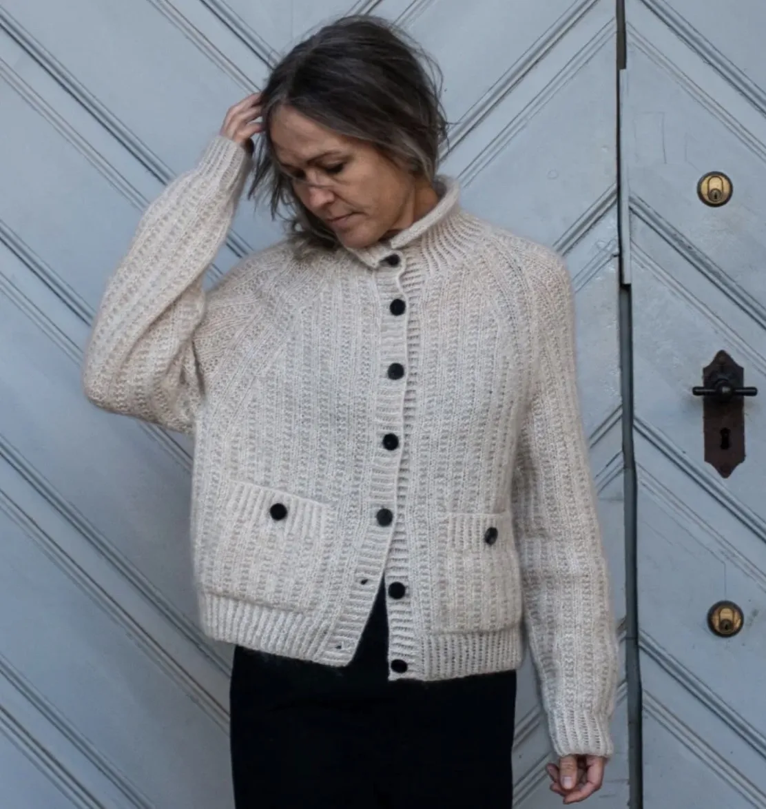 Жакет Ribbed Raglan (Энн Венцель)