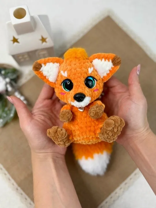 [Zheltova_toys] Лисёнок (Светлана Желтова)