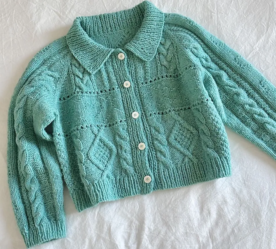 Кардиган Love & Peace Cardigan (berryknitting)