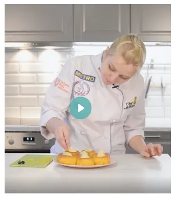 [The Chef] Ром баба с апельсиновым кремом (Юлия Доценко)