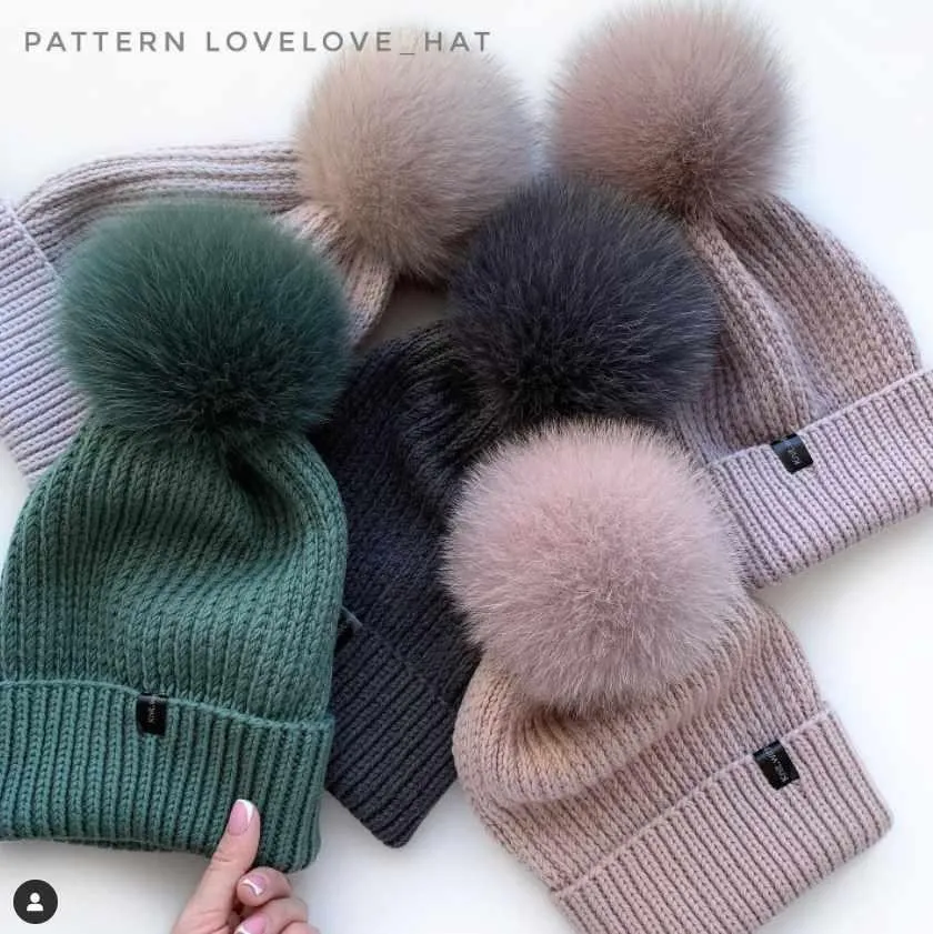 Шапка Lovelove hat (knit.withlove nsk)