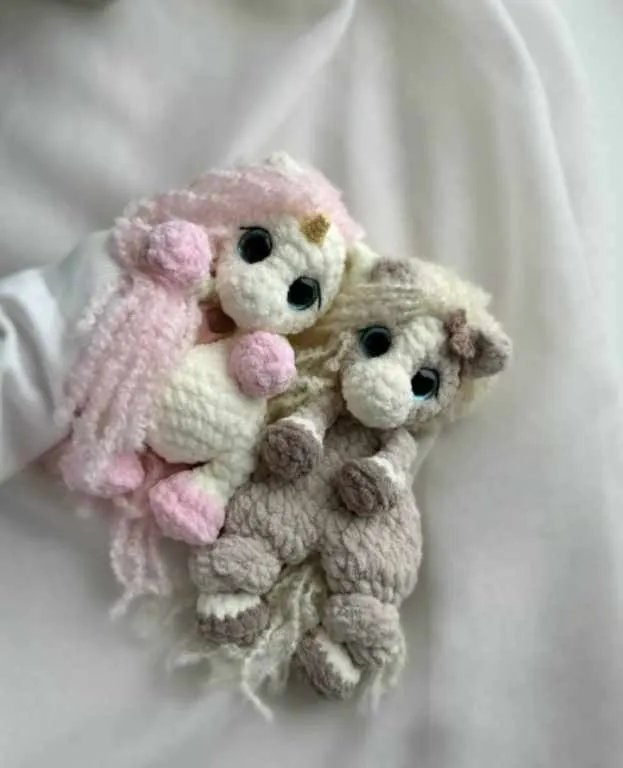[Aleksa_PlushWorld] Мини Лошадка и Единорожка (Александра Пушкина)