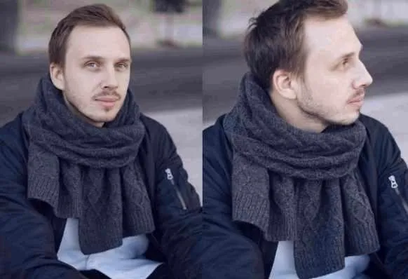 Схема идеального питерского шарфа (Tumaca alpaca)