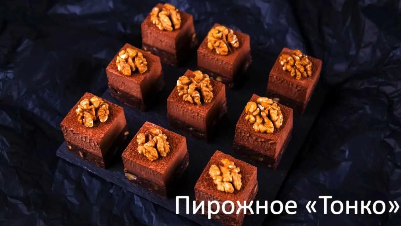 [Pastry is magic]Пирожное «Тонка» (Нина Тарасова)