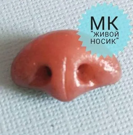 Мастер-класс «Живой носик» (catfairy_marisha)