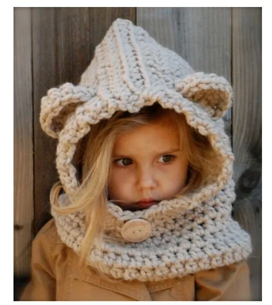 [Вязание] Baylie Bear Cowl / Капюшон-снуд «Мишка» (The Velvet Acorn)
