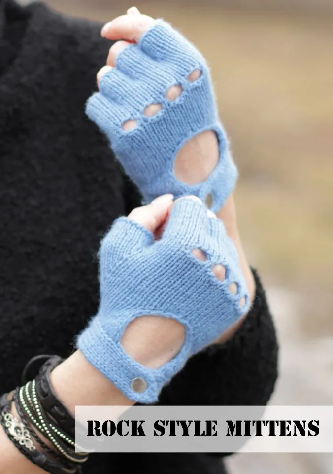 Митенки Rock style (Татьяна Федорова)