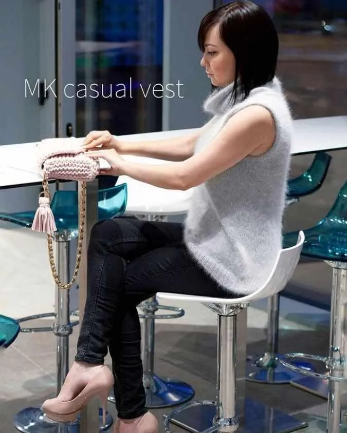 Жилет Casual vest взрослая версия (Алена Михайлова)