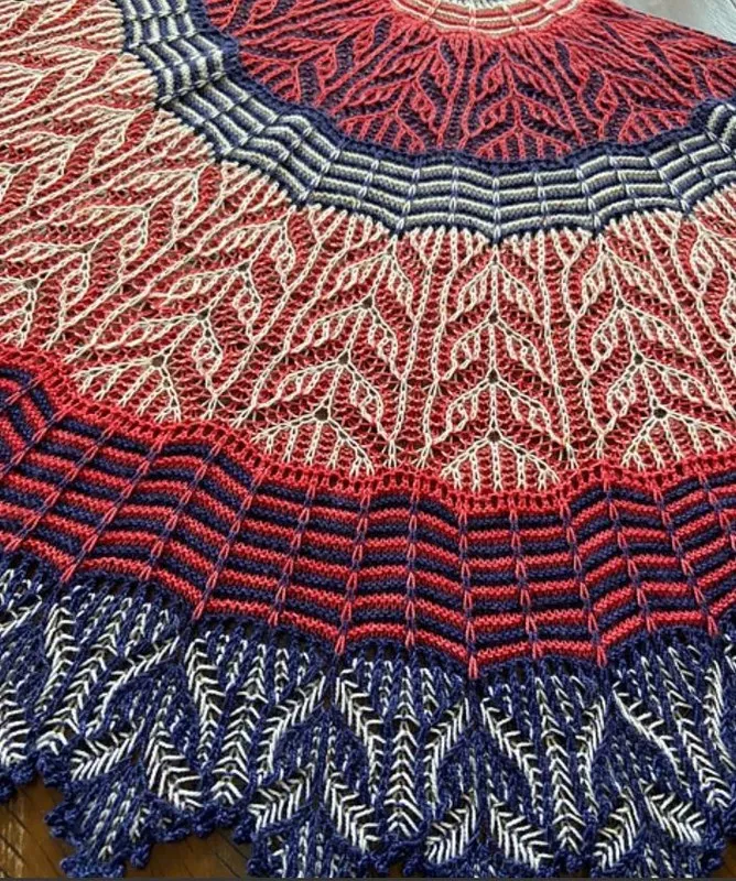 Шаль Sylvan Spring (Wonder Planned Knits)