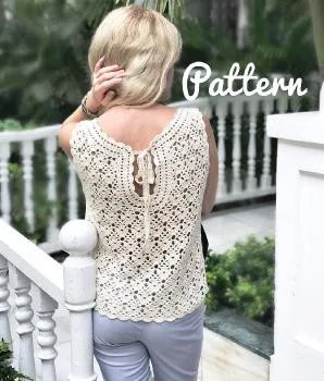 Летний топ Ассоль (knitt_fay)