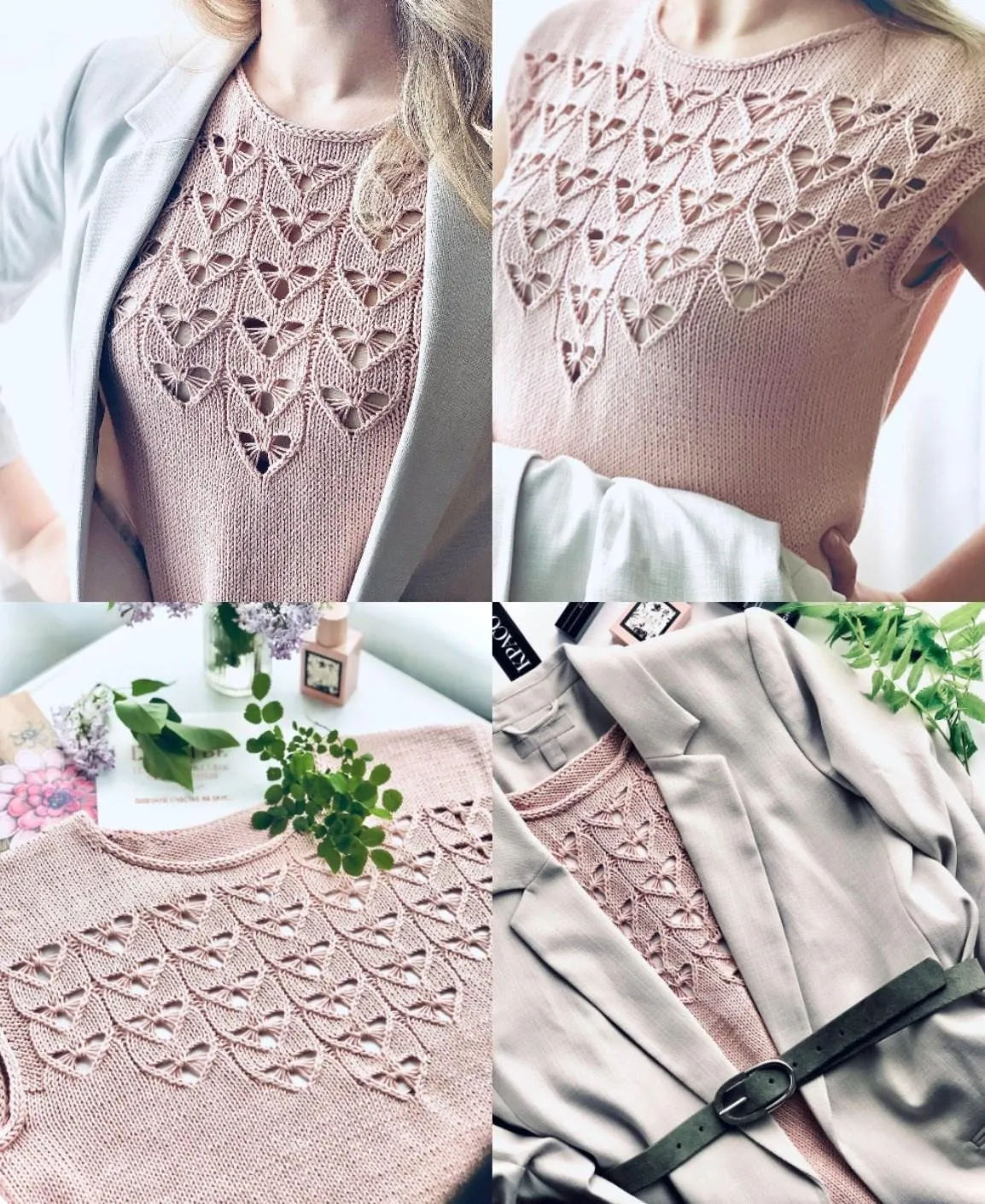 [Вязание] Топ «Sweet Heart» (knittorine)