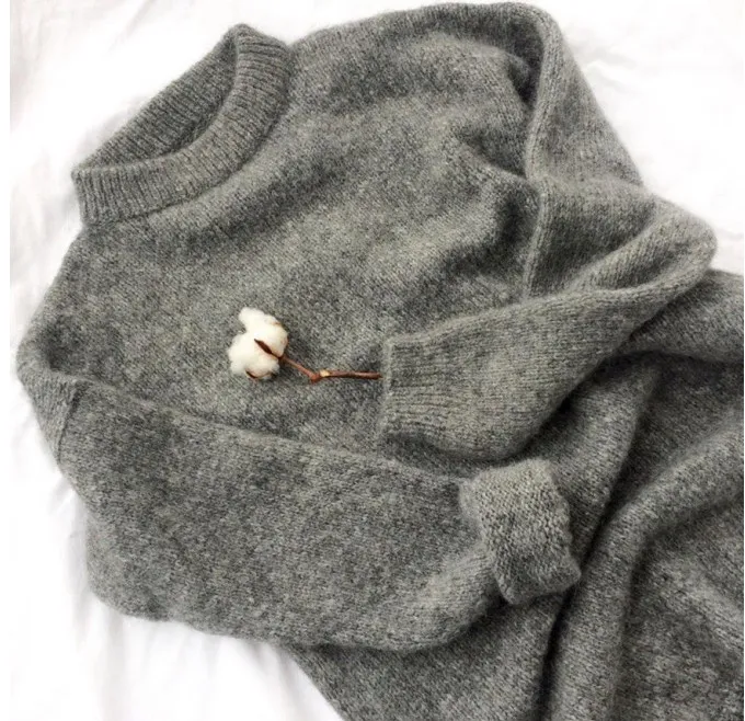 Базовый джемпер Beloved grey jumper (olika_made_it)