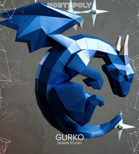 [gurkostudio] Электронная развертка Спящего дракона среди звезд (Илья Гурко)