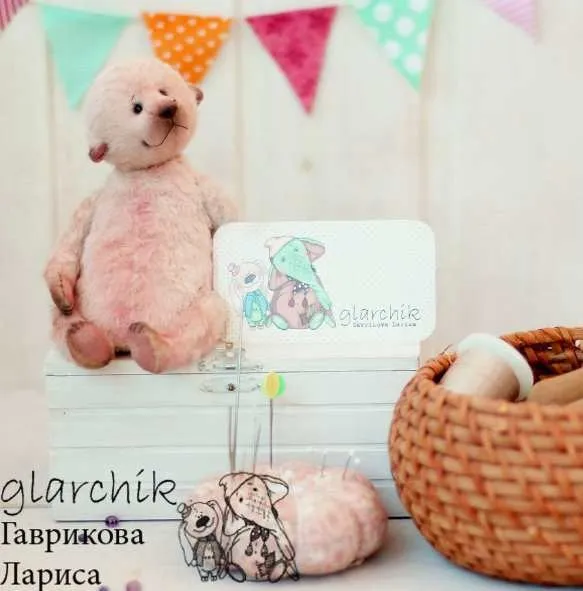 МК по созданию мишки Тедди (glarchik Лариса Гаврикова)