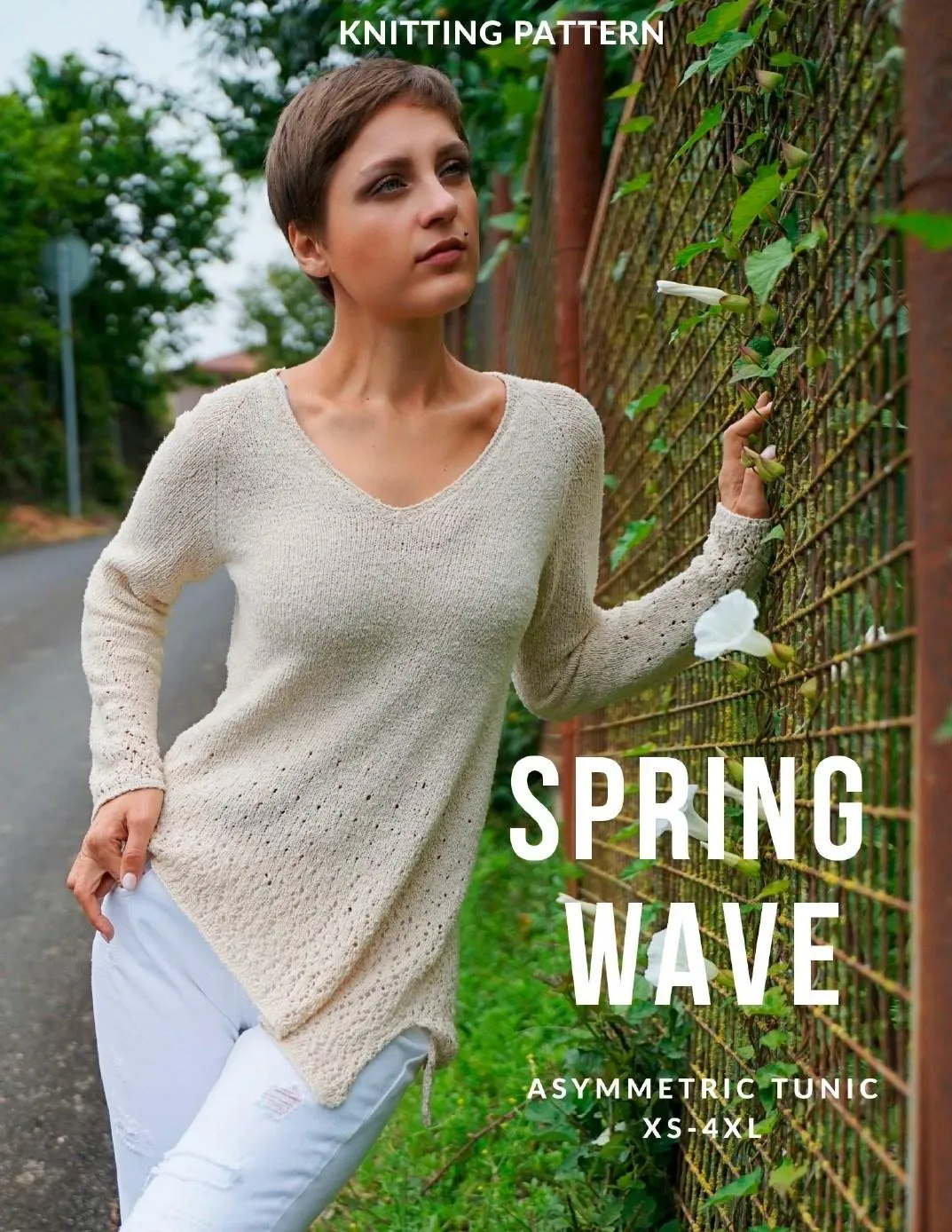 [Вязание]  Туника «Spring wave» (makoshi.shop)