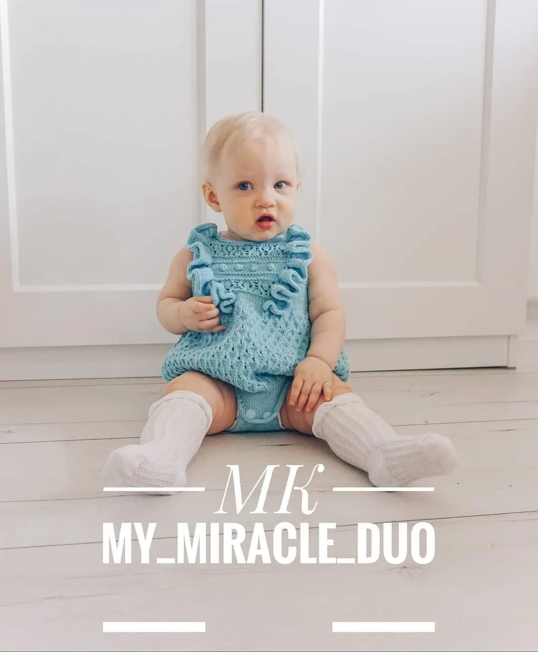 [Вязание] Платье и ромпер «My miracle duo» (mikky_kids_crochet)