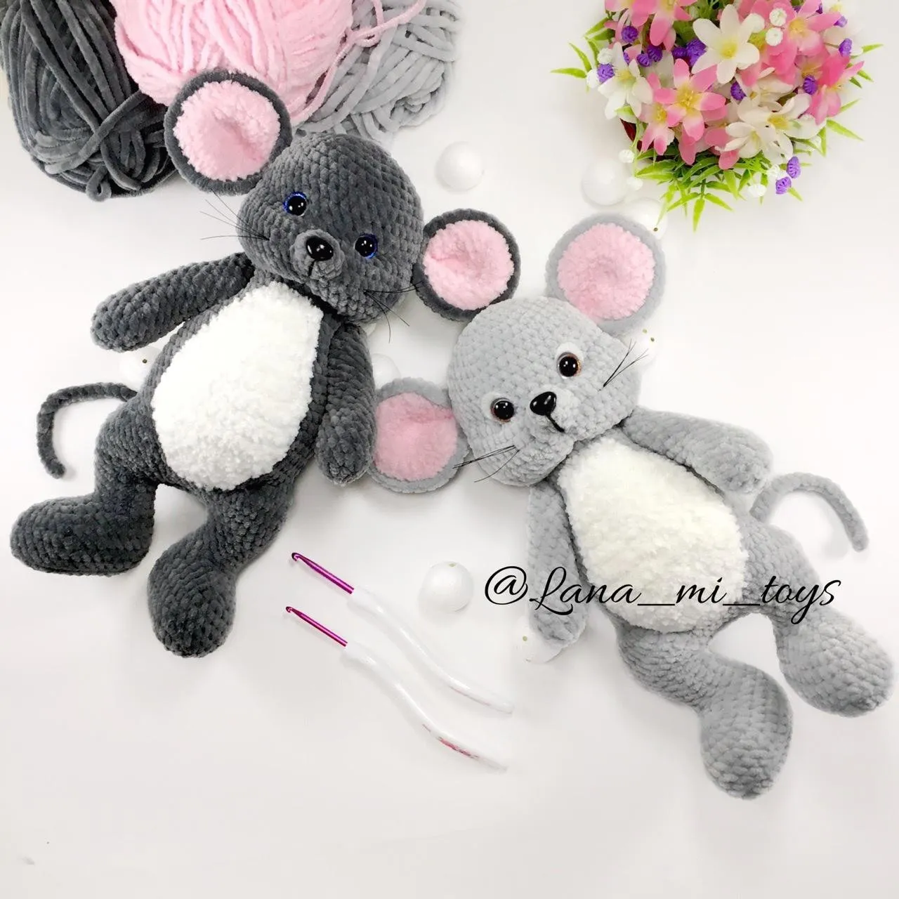Мастер-класс «Мышонок» (lana_mi_toys)