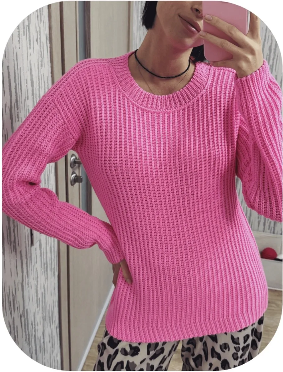 Свитер крючком (cola.knit)