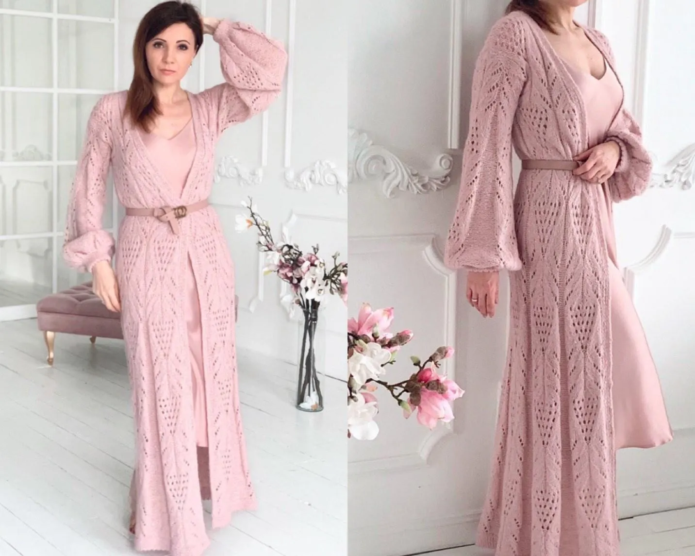Кардиган «Брызги шампанского» (vikistyle_knitting)