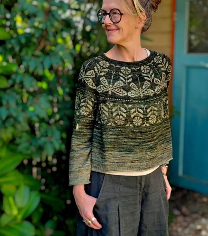 Пуловер Dragonfly Sweater ( Elenor Mortensen)