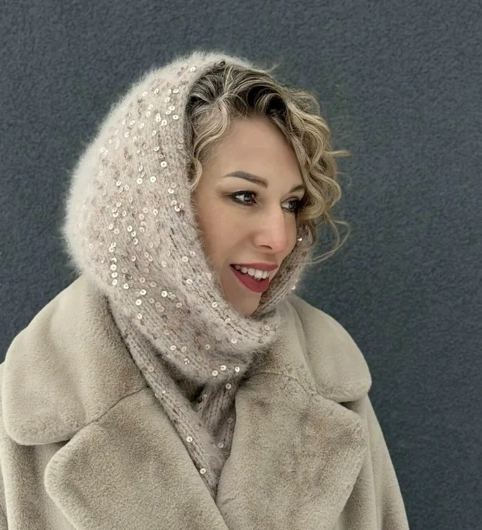 [Wool.style] Капюшон-шарф Бриллиант (Екатерина Степанова)