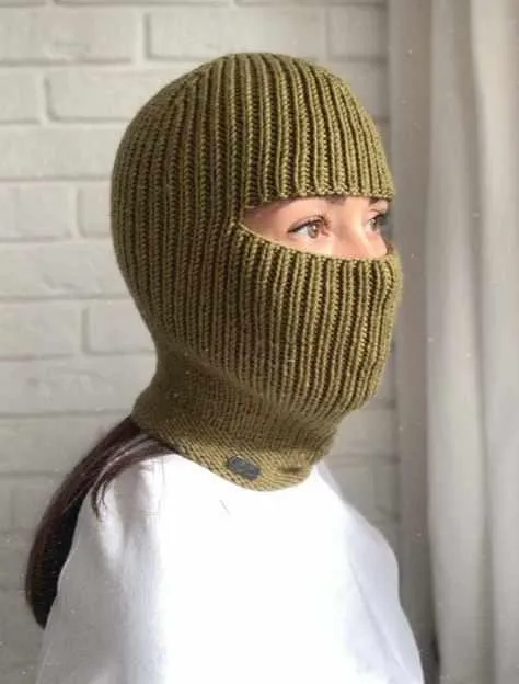 [Вязание] Балаклава «QR balaclava» (Светлана Селиванова)
