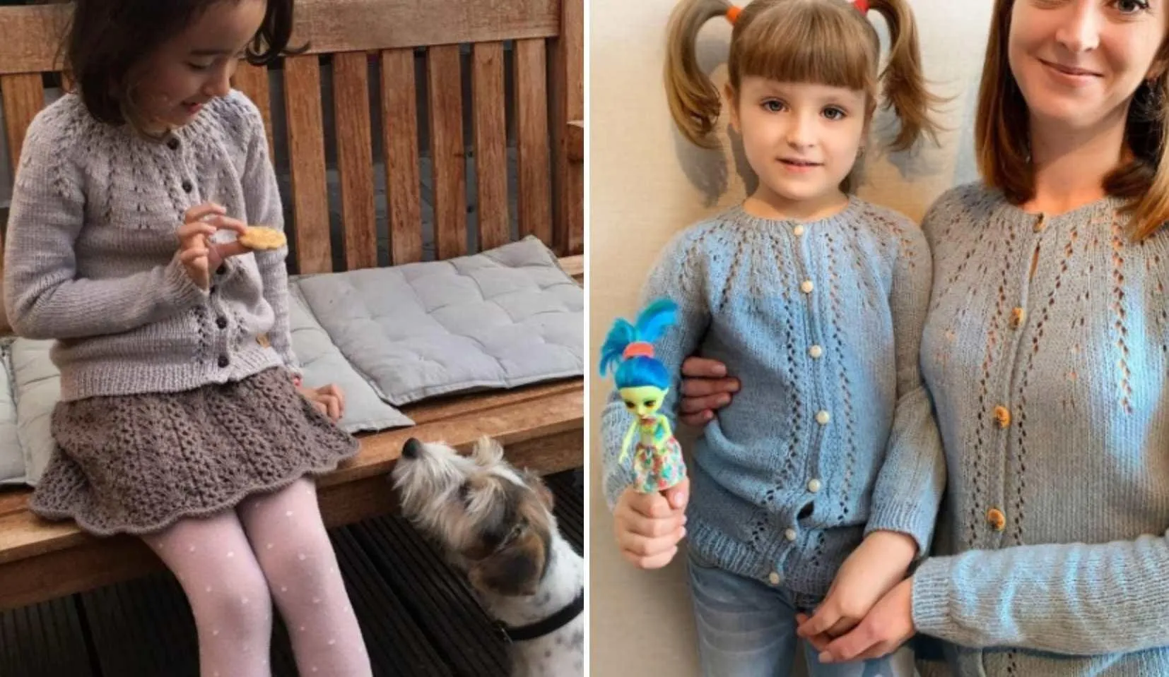 [kolechkoknit] Детский кардиган Vintage (Ольга Кольцова)