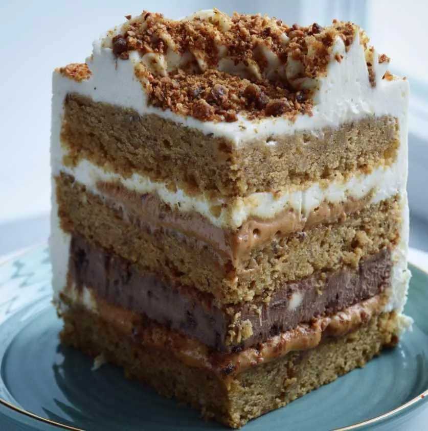 [Кондитерка] Техническая карта торт «Кофейно-ореховый» (selfsweets_spb)