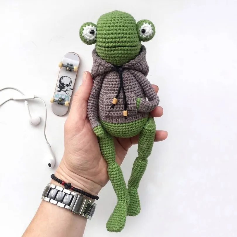 [Игрушки] Лягушонок Квакер (iris_toys)