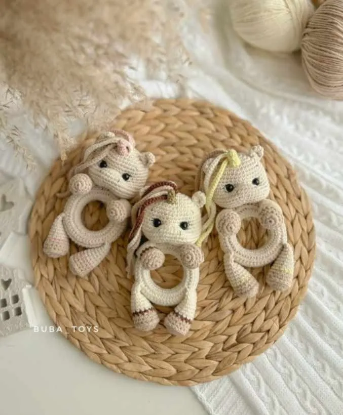 [buba_toys] Погремушка Единорожка Ая (Любовь Воликова)