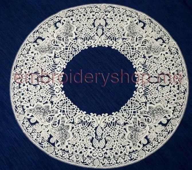[Embroidery shop] Кружевная салфетка В гостях у сказки fsl0028 (Shadow)