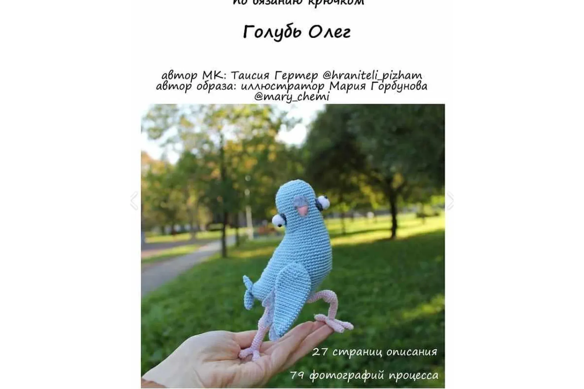 Голубь Олег (Таисия Гертер)