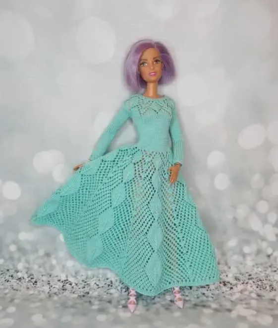 Платье «Идеальное» для кукол Barbie Standard (Люся Коркина)