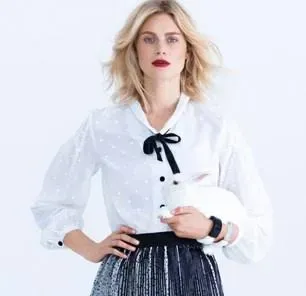 [Burda Style] Блузка №115. Выкройка из Burda № 12-2018