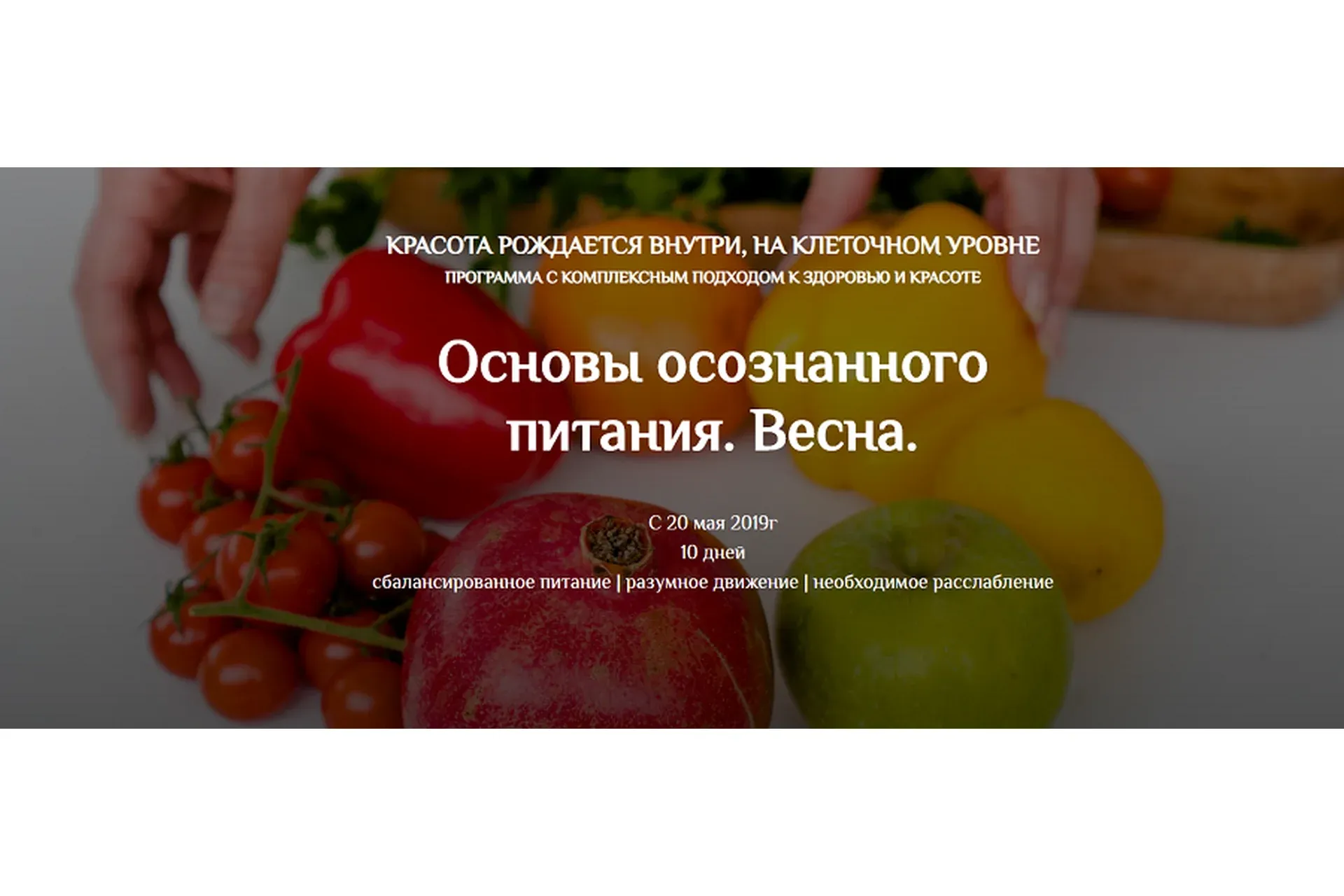 Основы осознанного питания. Весна. Пакет «Вместе со всеми» (Екатерина Андреева)