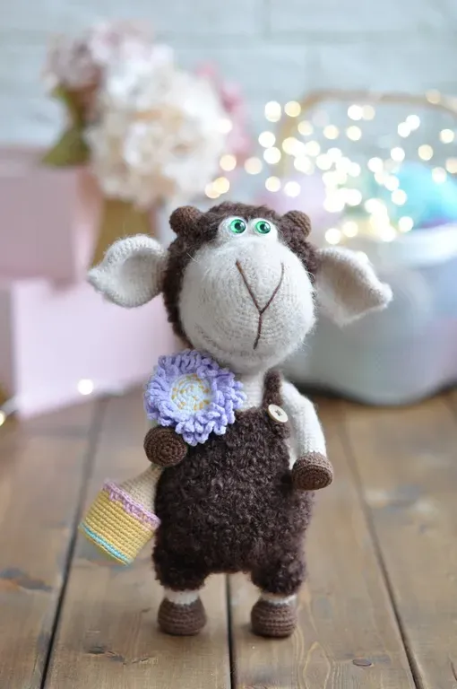[petellka_toy] Барашек Моня (Татьяна Высоцкая)