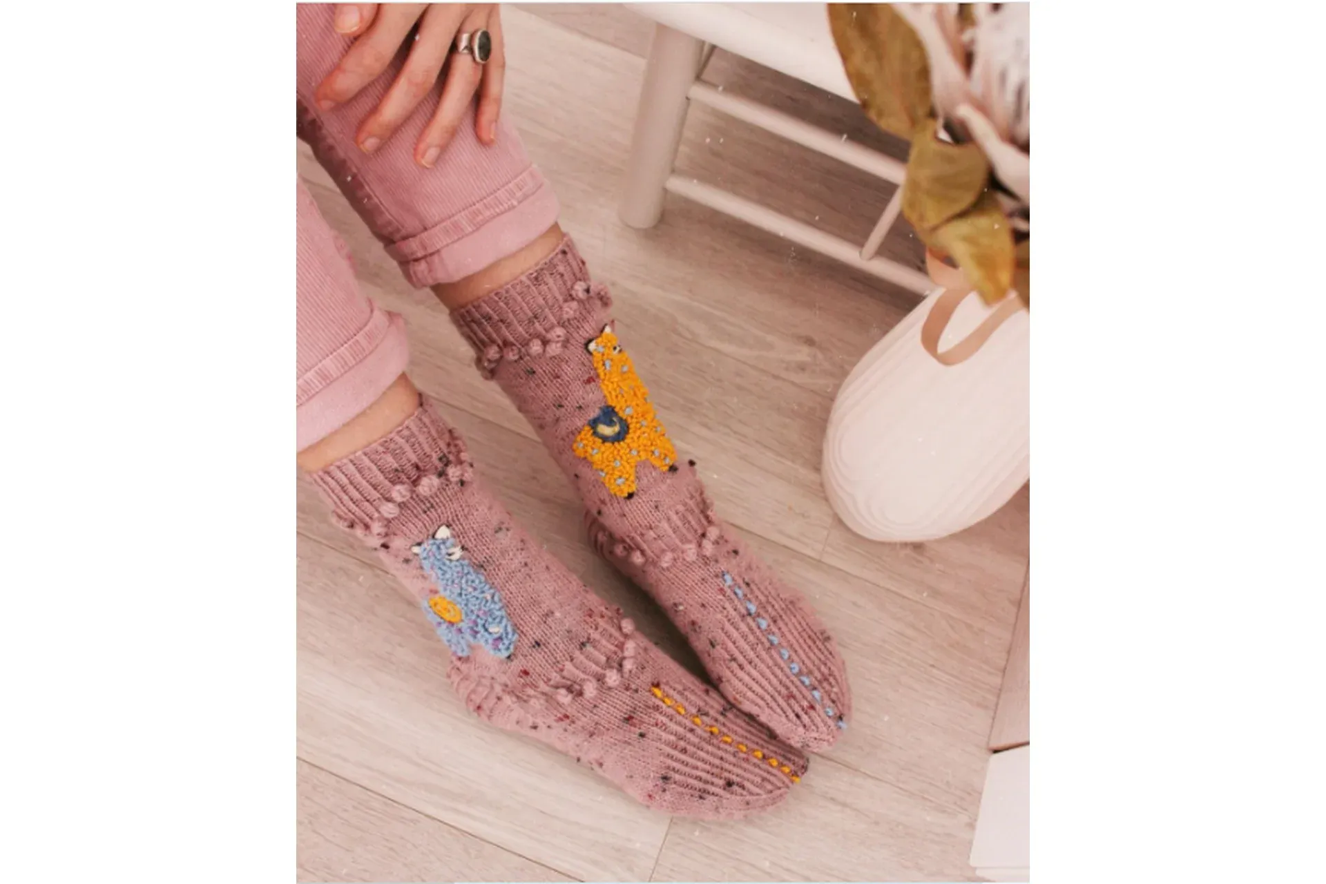 Носки Лама_socks (s.morem.vnutri)