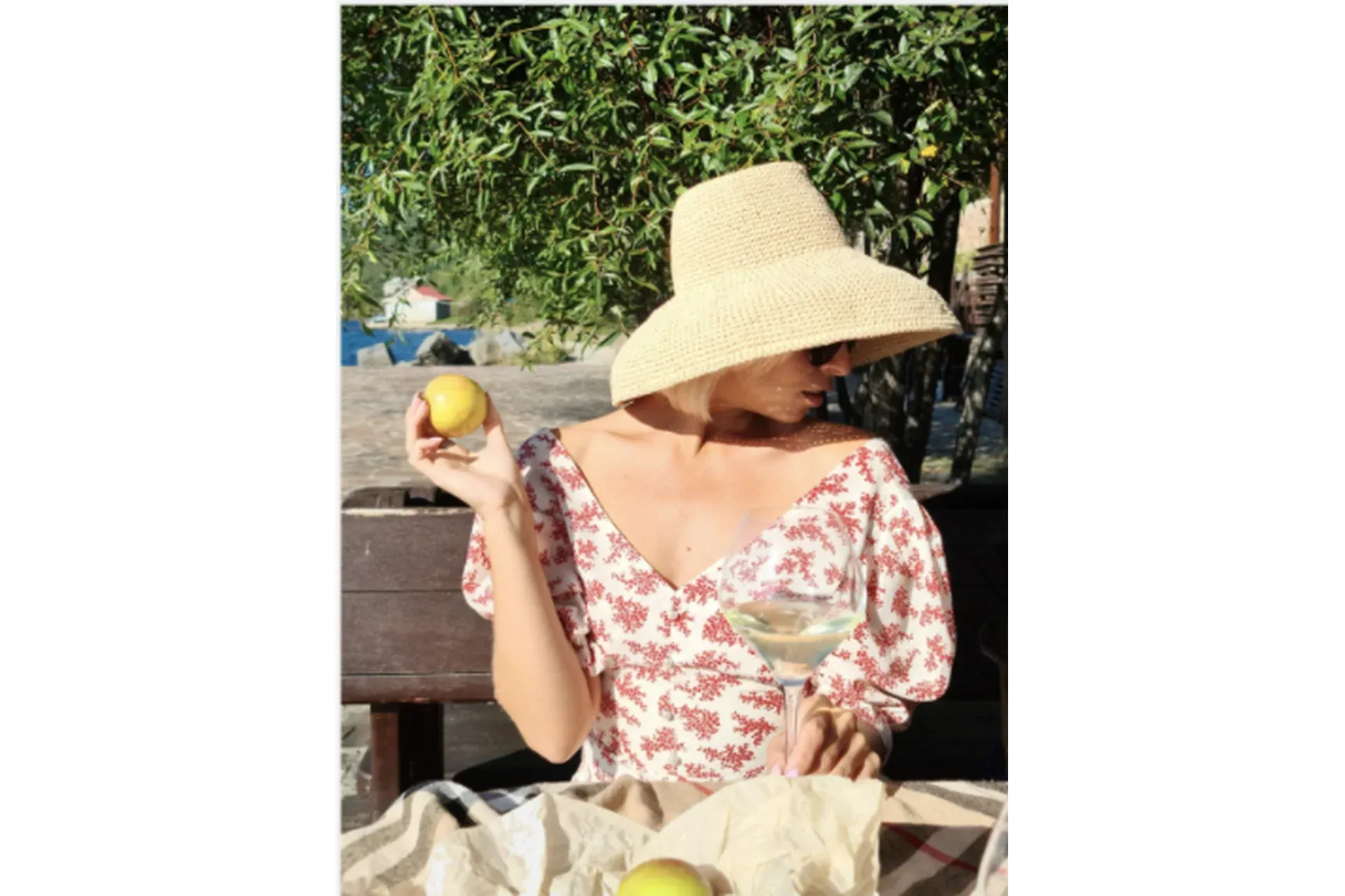 Шляпа из рафии Одри (annetta_handmade)