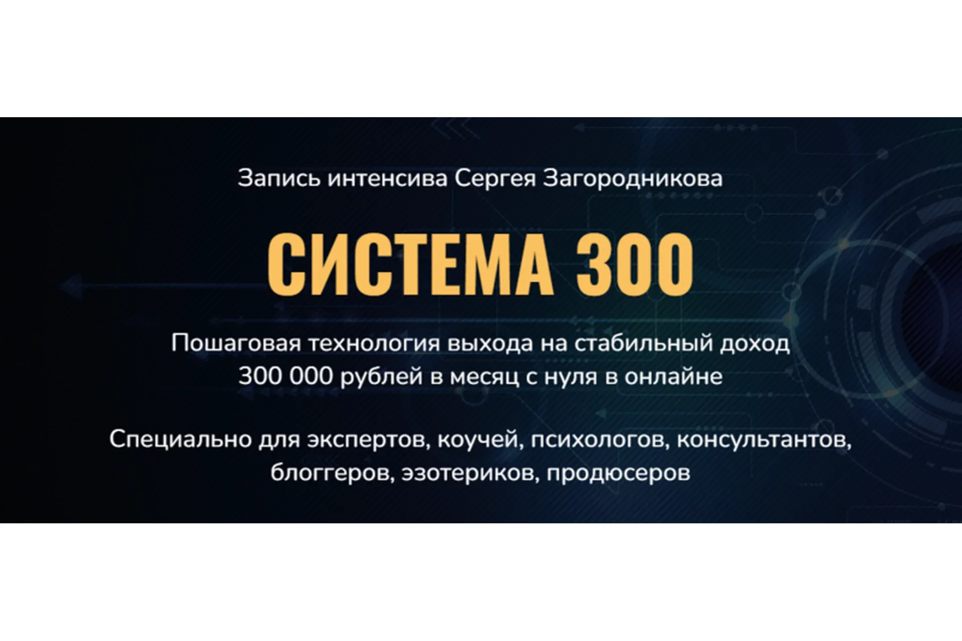 Система 300. Пакет - Premium (Сергей Загородников)