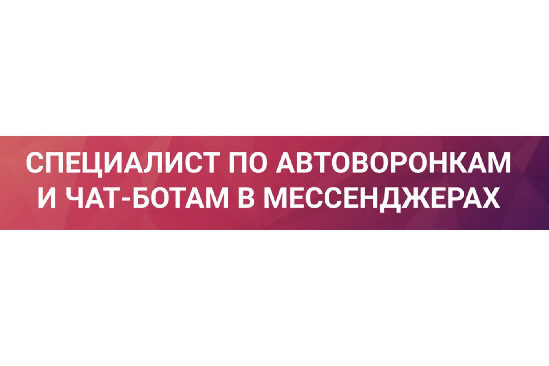 'Таргетированная реклама + Курс по Чат-Ботам + Курс для продвинутых Bot builders (Михаил Каразан)