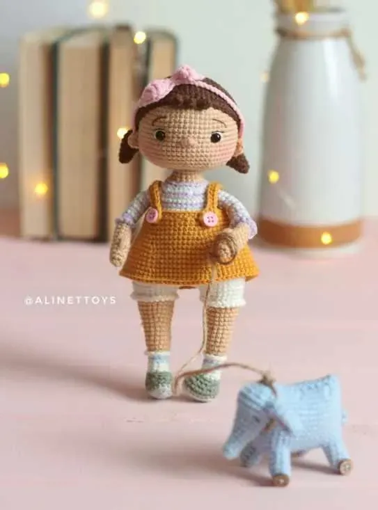 [Alinettoys] Куколка Милли (Алина Япаева)