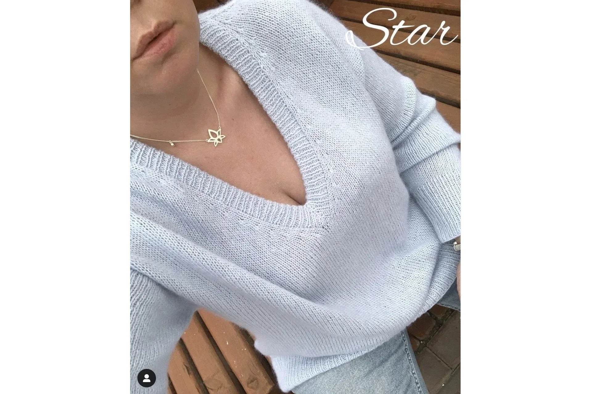 [miroshka_knitwear] Пуловер Star (Анастасия Бычкова)