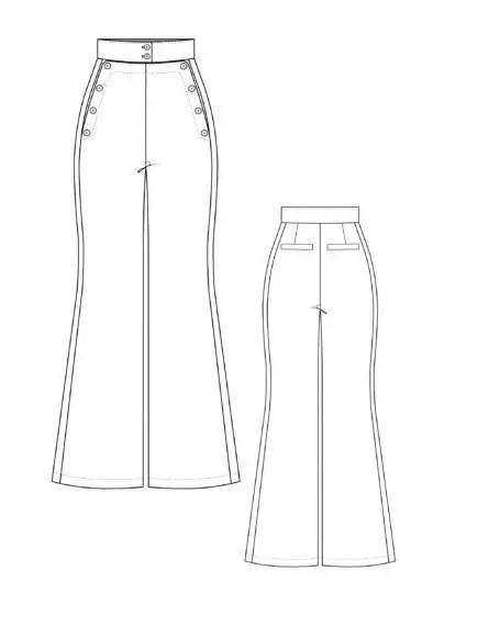 [LaForme] Брюки 0712 . Размер 38-54. Рост 164 (Софья Ерашевская)