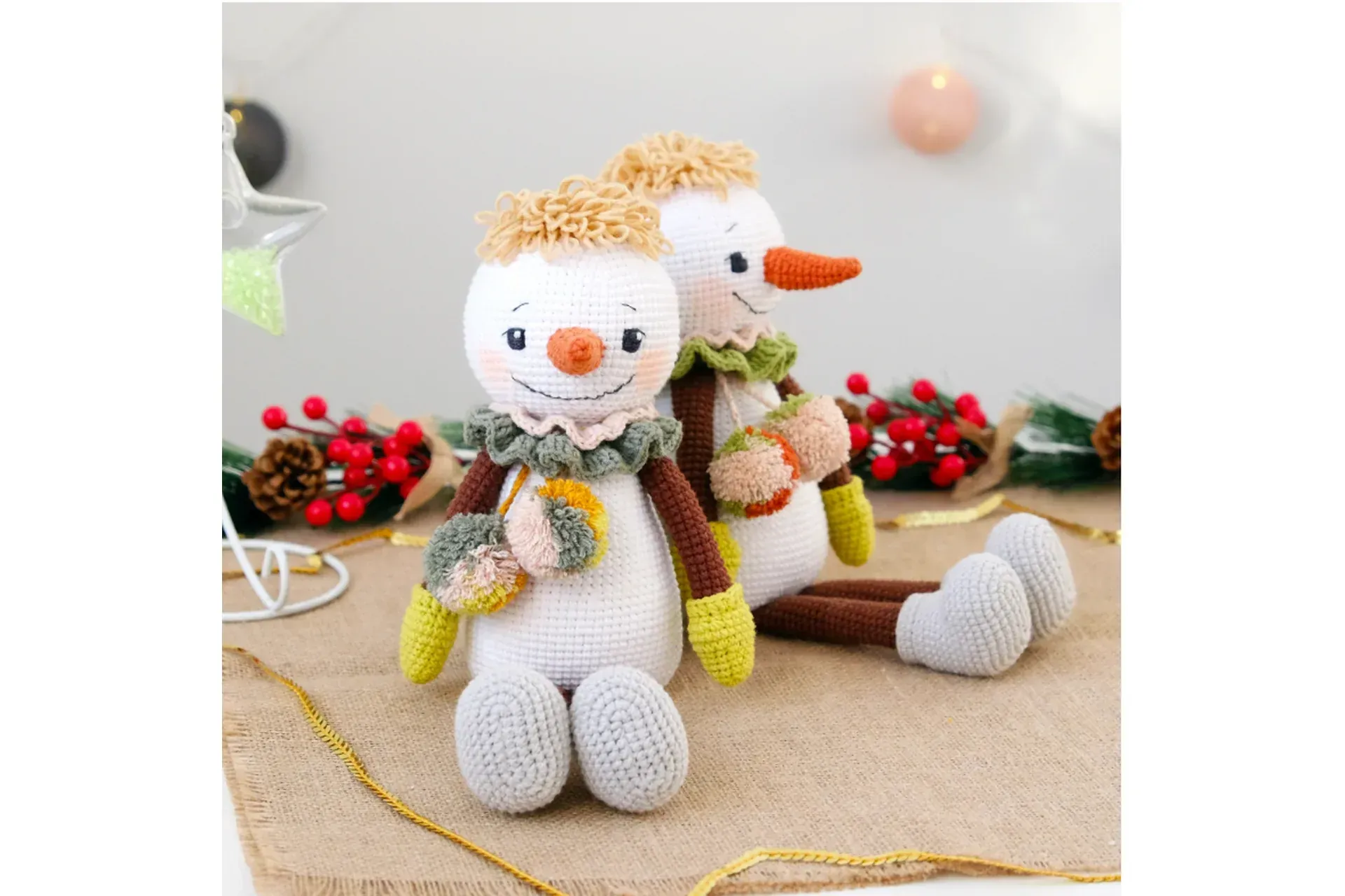 [My Crochet Wonders] Снеговик Вилли (Марина Чучкалова)