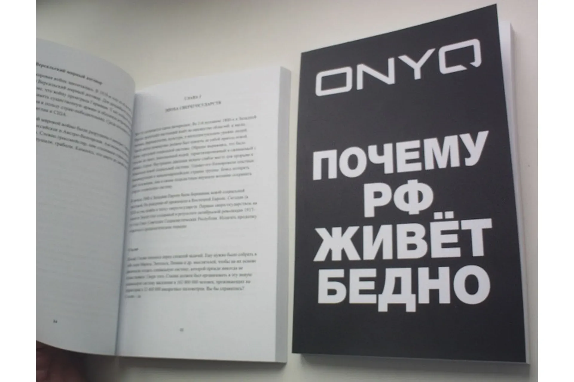 ONYQ - Почему РФ живет бедно (Игорь Стечкин)