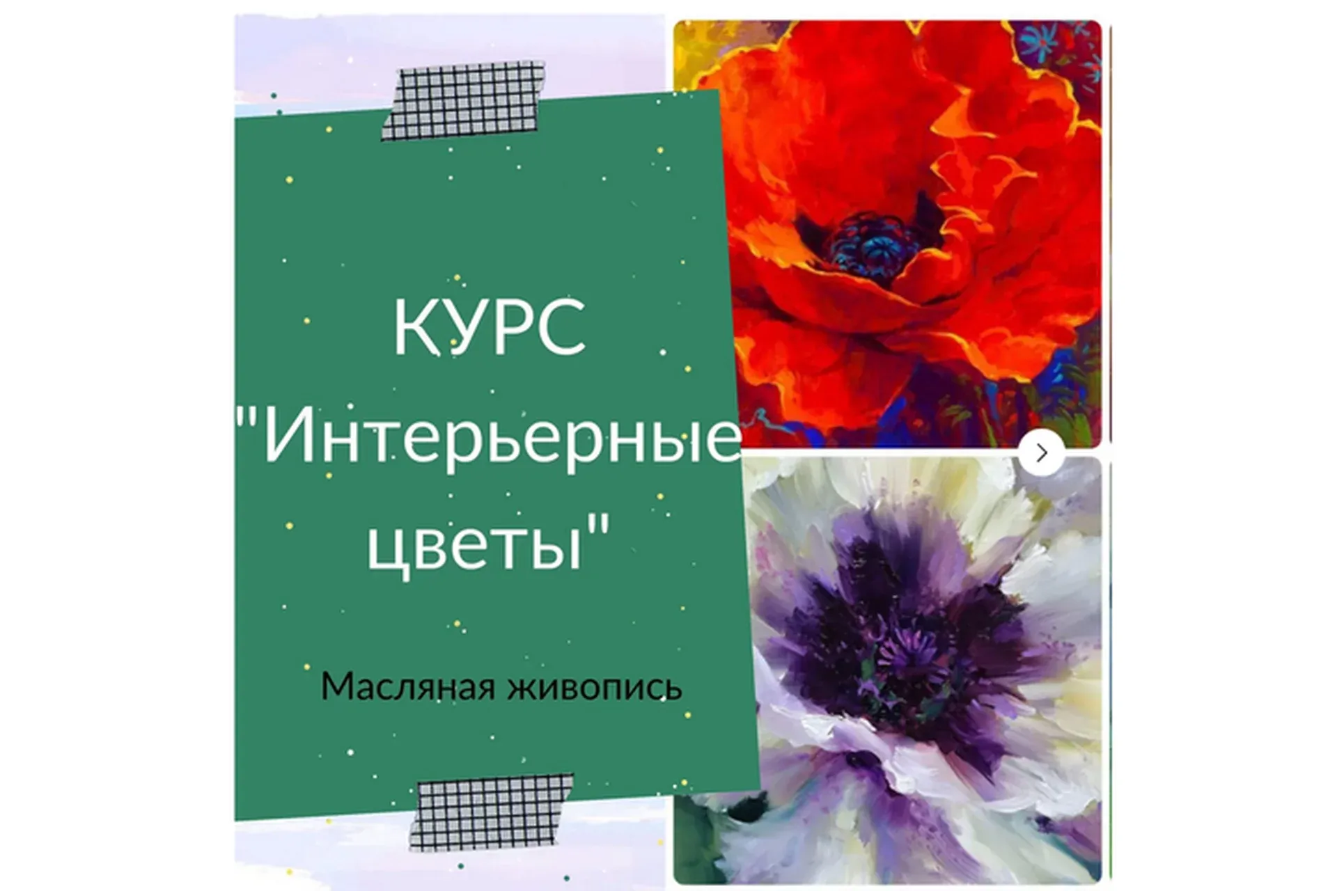 Интерьерные цветы (Ирина Шпакова)